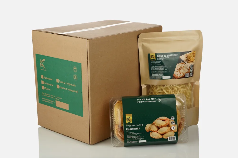 Оптовая коробка Kaynar Food с фасованной продукцией