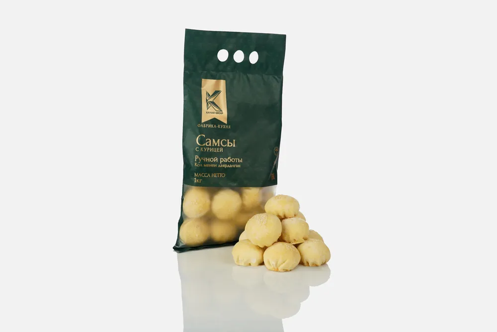 Упаковка Kaynar Food «Самсы», ручная лепка